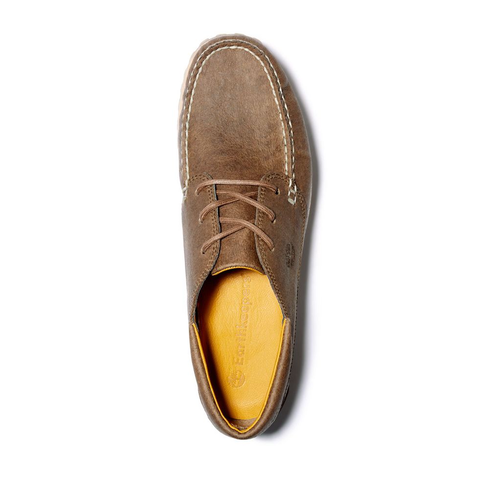 Zapatos Oxford Timberland Hombre Jackson\'s Landing Ek+ Moc-Toe Marrones - Chile LSG-346598
